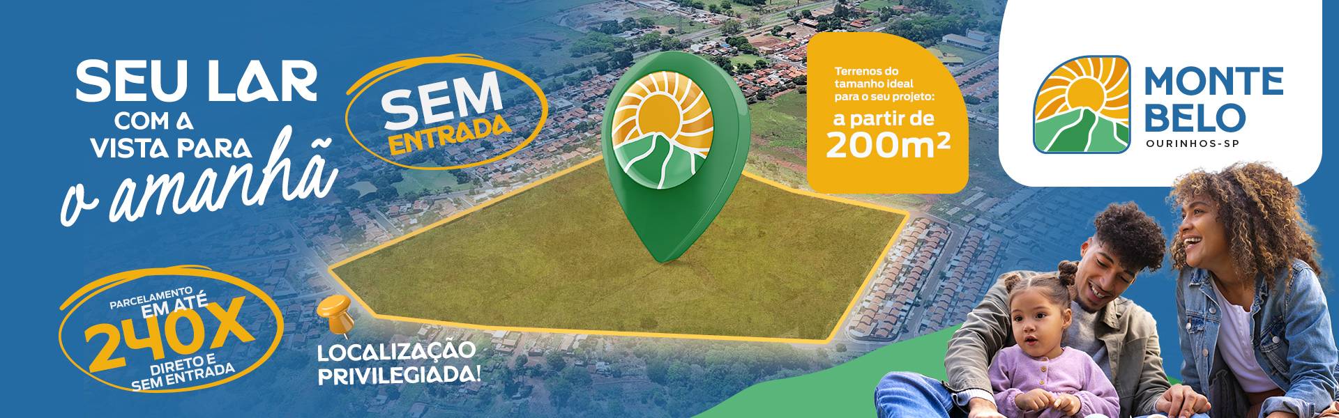 Banner Chamada do imóvel Monte Belo